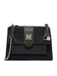 Nine West Torebka EO-MINIMAL CHIC-TK26009 Czarny. Czarne torebki do ręki damskie Nine West, bez wzorów, ze skóry, bez dodatków. Za 349.99 zł.