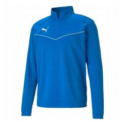 Męska Bluza Team Rise. Niebieskie bluzy męskie Puma, m, bez wzorów, bez kaptura. Za 188.99 zł.