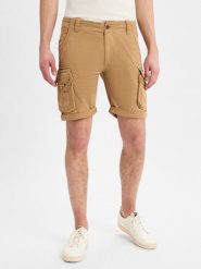 Alpha Industries Spodenki Mężczyźni Bawełna brązowy, 33. Brązowe szorty męskie Alpha Industries, m, bez wzorów, z bawełny. Za 229.95 zł.