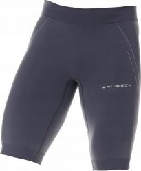 Brubeck LB10140A Spodnie 1/2 męskie RUNNING FORCE szary M. Szare krótkie spodenki sportowe męskie Brubeck, m, bez wzorów. Za 149.19 zł.