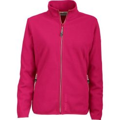 Damska kurtka polarowa Pro-X Elements Britta. Czerwone kurtki damskie PRO-X ELEMENTS, bez wzorów, z polaru, bez kaptura, trekkingowe. Za 307.00 zł.