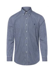 Polo Ralph Lauren koszula codzienna Mężczyźni Regular Fit Bawełna niebieski, XXL. Niebieskie koszule męskie Polo Ralph Lauren, m, bez wzorów, z bawełny, bez kołnierzyka, bez ramiączek. Za 689.95 zł.