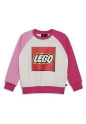 Bluza Dziecięca Kultowa Iconic LEGO Saku 202 Biała. Białe bluzy dla dziewczynek LEGO, bez wzorów, z bawełny, bez ramiączek, bez kaptura. Za 93.49 zł.