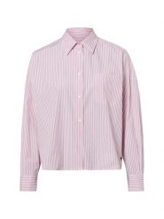Weekend Max Mara bluzka koszulowa Kobiety Bawełna wyrazisty róż, 40. Czerwone bluzki damskie Weekend Max Mara, bez wzorów, z bawełny, bez kołnierzyka, bez ramiączek. Za 649.95 zł.