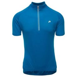 Męska Koszulka Kolarska Surato Quarter Zip Z Krótkim Rękawem. Niebieskie koszulki sportowe męskie MARTES ESSENTIALS, m, bez wzorów, z materiału, bez kołnierzyka, bez ramiączek, na fitness i siłownię. Za 72.99 zł.