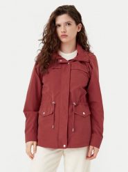 ONLY Parka New Starline 15218612 Czerwony Regular Fit. Czerwone kurtki damskie Only, xs, bez wzorów, z syntetyku, bez kaptura. Za 99.99 zł.