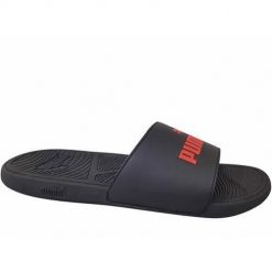 Klapki męskie Puma Cool Cat na basen. Czarne klapki męskie Puma, z materiału, sportowe. Za 119.00 zł.