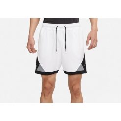 Spodenki męskie nike air jordan dri-fit diamond shorts white. Białe krótkie spodenki sportowe męskie Nike, m, bez wzorów, do biegania, dri-fit (nike). Za 199.00 zł.