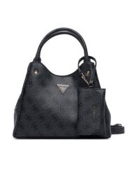 Guess Torebka Lorella HWSG24 84220 Szary ciemny. Szare torebki do ręki damskie Guess, z aplikacjami, ze skóry, bez dodatków. Za 584.99 zł.
