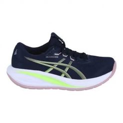 Buty do biegania damskie Asics Gel Cumulus 28. Niebieskie obuwie sportowe damskie Asics, bez wzorów, z materiału, do biegania. Za 788.00 zł.