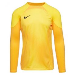 Męska Koszulka Bramkarska Gardien IV. Czarne bluzki z długim rękawem męskie Nike, m, bez wzorów, z materiału, bez kołnierzyka. Za 240.99 zł.