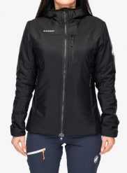 Kurtka ocieplana damska Mammut Rime IN Hooded Jacket. Czarne kurtki damskie Mammut, na zimę, l, bez wzorów, z materiału, bez kaptura. Za 1,055.99 zł.