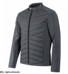 Kurtka męska MALFINI - ADLER - - Kurtka hybrydowa męska, g/m, % polyamid light anthracite 2XL. Kurtki męskie Malfini, m, bez wzorów, bez kaptura. Za 196.97 zł.