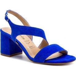 Sandały TAMARIS - 1-28385-22 Royal 838. Niebieskie klapki damskie marki Tamaris, bez wzorów, ze skóry ekologicznej. Za 239.90 zł.