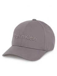 Calvin Klein Czapka z daszkiem Embroidery Bb Cap K50K505737 Szary. Szare rękawiczki męskie Calvin Klein, bez wzorów, z bawełny. Za 99.99 zł.
