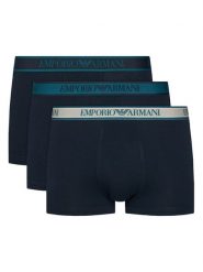 Emporio Armani Underwear Komplet bokserek EM000259 AF25019 MB147 Granatowy. Niebieskie bokserki męskie Emporio Armani Underwear, m, bez wzorów, z bawełny. Za 249.99 zł.