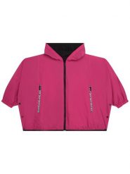 DKNY Kurtka przejściowa D36673 D Różowy Regular Fit. Czerwone kurtki i płaszcze dla dziewczynek DKNY, bez wzorów, z syntetyku, bez kaptura. Za 539.99 zł.