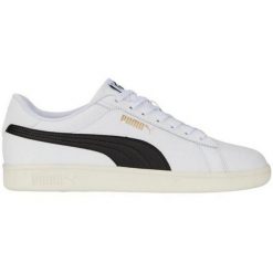 Skórzane Buty Treningowe Dla Dorosłych Unisex Smash 3.0. Białe trekkingi męskie Puma, trekkingowe. Za 269.99 zł.