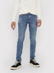 Only & Sons Jeansy Loom 22018653 Niebieski Slim Fit. Niebieskie jeansy męskie Only & Sons. Za 109.99 zł.