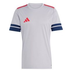 Koszulka męska adidas Squadra 25. Czarne koszulki sportowe męskie Adidas, m, bez wzorów, z poliesteru, bez kołnierzyka, bez ramiączek, do piłki nożnej. Za 79.00 zł.