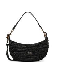 DeeZee Torebka DZE-L-006-07 Czarny. Czarne torebki do ręki damskie DeeZee, bez wzorów, z materiału, bez dodatków. Za 129.99 zł.