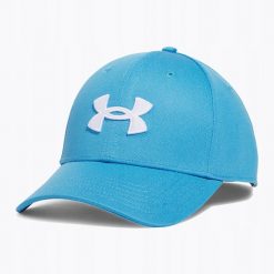 Czapka Z Daszkiem Under Armour Men's UA Blitzing. Niebieskie czapki i kapelusze męskie Under Armour, bez wzorów, sportowe. Za 99.99 zł.