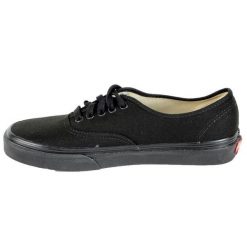 Trampki Vans Authentic, Czarny, Dla obu płci. Czarne trampki męskie Vans, bez wzorów, casualowe, bez zapięcia. W wyprzedaży za 225.10 zł.