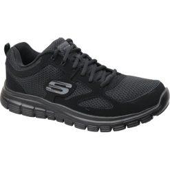 Skechers Burns 52635-BBK. Czarne buty sportowe męskie marki Skechers, z materiału. W wyprzedaży za 179.99 zł.