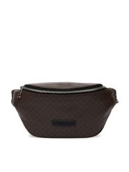 Calvin Klein Nerka Emblem Aop Coated Waistbag LV04D3135G Brązowy. Brązowe saszetki męskie Calvin Klein, ze skóry. Za 369.99 zł.