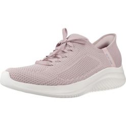 Buty SKECHERS ULTRA FLEX 3.0 ELEVATED MOT Rose. Czerwone obuwie sportowe damskie Skechers, bez wzorów, z tkaniny, trekkingowe, Skechers Sport. Za 339.99 zł.
