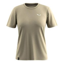 Koszulka damska Salewa EAGLE NATURE 00-00000291097180. Brązowe t-shirty damskie Salewa, m, bez wzorów, z bawełny, eleganckie, bez kołnierzyka. Za 183.77 zł.