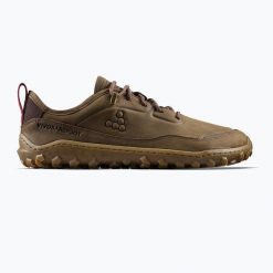 Buty barefoot męskie Vivobarefoot Tracker Leather Low. Brązowe trekkingi męskie Vivobarefoot, trekkingowe. Za 619.99 zł.
