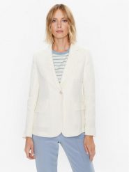 Weekend Max Mara Marynarka Nalut 2350410431 Écru Regular Fit. Żakiety damskie Weekend Max Mara, bez wzorów, ze lnu. Za 959.99 zł.
