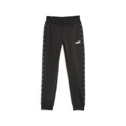 Puma Spodnie Ess Tape Fl Cl 67599901. Czarne spodnie dresowe damskie Puma, s, bez wzorów, z dresówki. Za 176.99 zł.