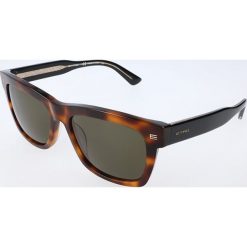 Okulary przeciwsłoneczne w kolorze brązowo-zielonym. Brązowe okulary przeciwsłoneczne męskie marki Calvin Klein & Etro. W wyprzedaży za 214.95 zł.
