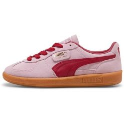 Adidasy Puma Palermo, Mężczyźni. Fioletowe buty sportowe męskie Puma, z zamszu, bez zapięcia, na fitness i siłownię. W wyprzedaży za 340.50 zł.