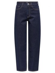 ONLY Jeansy Emily 15356761 Granatowy Mom Fit. Niebieskie jeansy damskie Only. Za 229.99 zł.