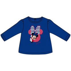 Disney By Arnetta Koszulka Dziewczęca Minnie 80 Niebieska. Bluzki dla dziewczynek Disney By Arnetta. Za 39.00 zł.