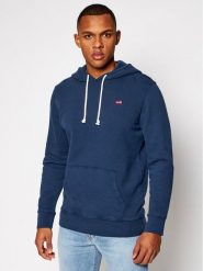 Levi's® Bluza Original 34581-0009 Granatowy Regular Fit. Niebieskie bluzy męskie m, bez wzorów, z bawełny, bez kaptura. Za 239.99 zł.