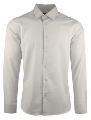 Elegancka, Męska Koszula, Taliowany Krój - Victorio - Beżowa. Brązowe koszule męskie Victorio, m, bez wzorów, z bawełny, eleganckie, bez kołnierzyka, bez ramiączek. Za 139.00 zł.