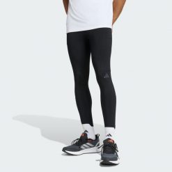 Legginsy Own The Run Winterized. Czarne legginsy sportowe męskie Adidas, xl, bez wzorów, do biegania, climawarm (adidas). Za 329.00 zł.