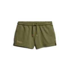 Szorty damskie Superdry Essential. Zielone szorty damskie Superdry., na lato, bez wzorów. Za 234.20 zł.