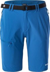 Męskie Spodenki trekkingowe Hi-tec Palmiro 1/2 niebieskie rozmiar XXXL. Niebieskie krótkie spodenki sportowe męskie HITEC, m, bez wzorów. Za 139.75 zł.