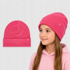 CZAPKA PRZEJŚCIOWA 4F BEANIE UNISEKS DAMSKA ACAPU0739 SS26. Czerwone czapki i kapelusze damskie 4f, bez wzorów, eleganckie. Za 29.99 zł.