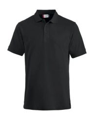 Clique Lincoln koszulka polo męska z piki 100% czesana bawełna. Czarne koszulki polo męskie CLIQUE, m, bez wzorów, z bawełny, klasyczne, bez ramiączek. Za 136.35 zł.