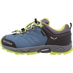 Salewa MTN TRAINER WP Obuwie do biegania Szlak dark denim/cactus. Buty sportowe chłopięce marki Salewa. Za 379.00 zł.