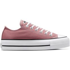 Buty sportowe Converse Chuck Taylor As Lift. Fioletowe trampki i tenisówki damskie Converse, bez wzorów, sportowe, bez zapięcia. Za 490.00 zł.