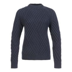 Damski sweter z okrągłym dekoltem Musto Marina. Niebieskie bluzy sportowe damskie Musto, l, bez wzorów, bez kaptura. Za 489.00 zł.