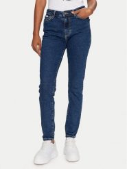 Guess Jeans Jeansy W4YA92 D5CB2 Granatowy Skinny Fit. Niebieskie jeansy damskie Guess Jeans. Za 269.99 zł.