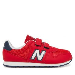 Sneakersy New Balance. Czerwone trampki i tenisówki chłopięce New Balance, bez wzorów, bez zapięcia. Za 139.99 zł.